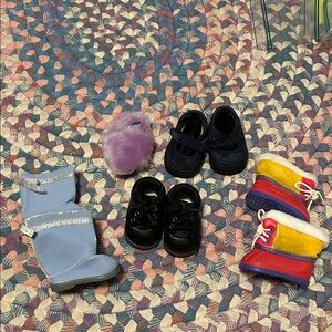 2/$25 American Girl Doll Misc Shoe Bundle